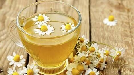 Chamomile tea: Reduces stress and depression, betters sleep